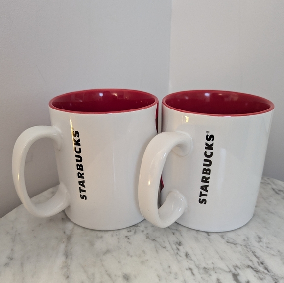 2012 Starbuck Christmas Ornament 18 Oz Mugs - Picture 2 of 7